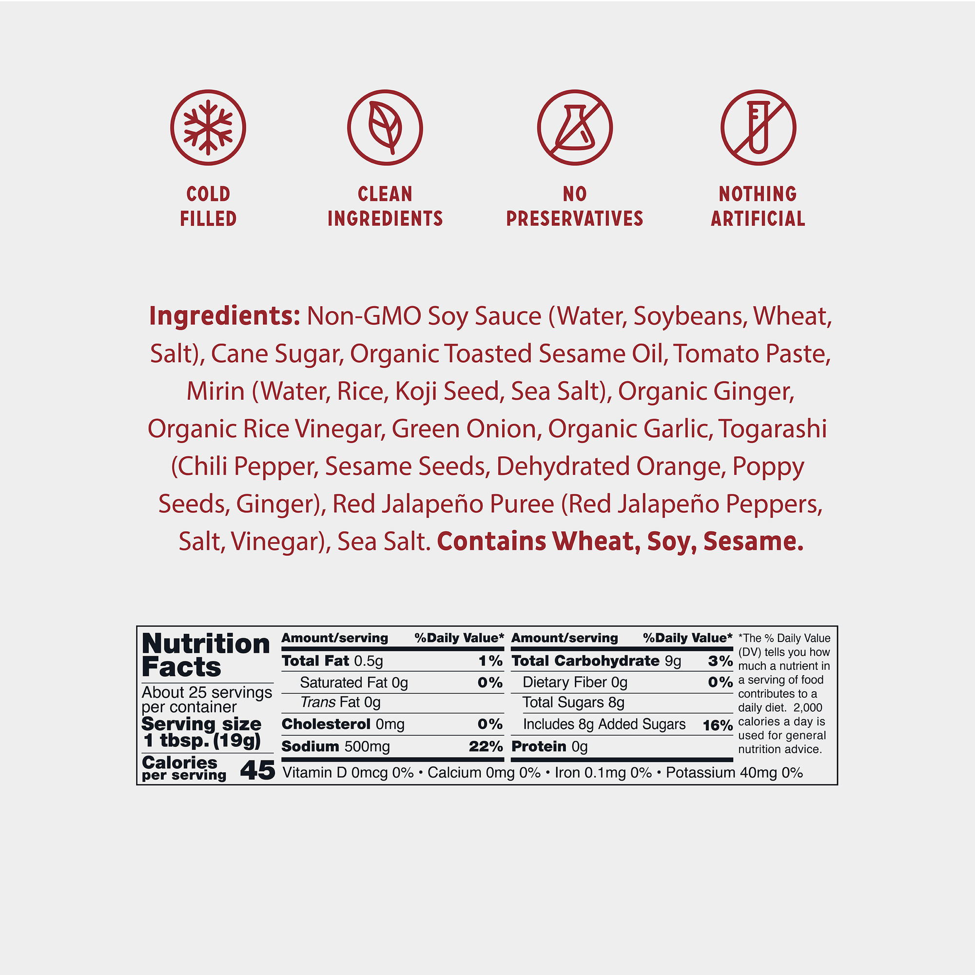 Chili Sesame Sauce J8
